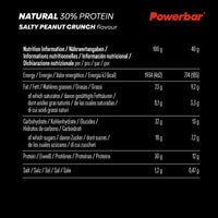 PowerBar Natural Protein Salty Peanut Crunch Bar – 40g