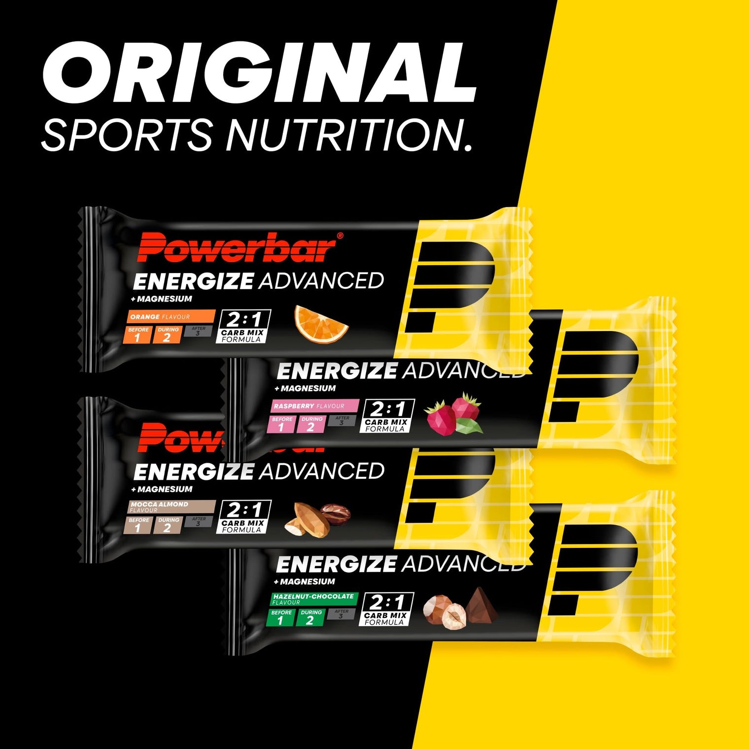 PowerBar Energize Advanced Hazelnut Chocolate Energy Bar – 55g