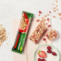 PowerBar Natural Energy Cereal Strawberry & Cranberry Vegan Energy Bar – 40g