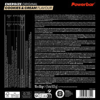 PowerBar Energize Original Cookies & Cream Energy Bar –  55g