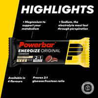 PowerBar Energize Original Cookies & Cream Energy Bar –  55g
